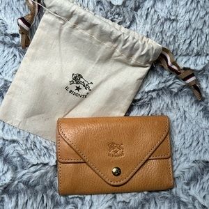 IL Bisonte leather card case